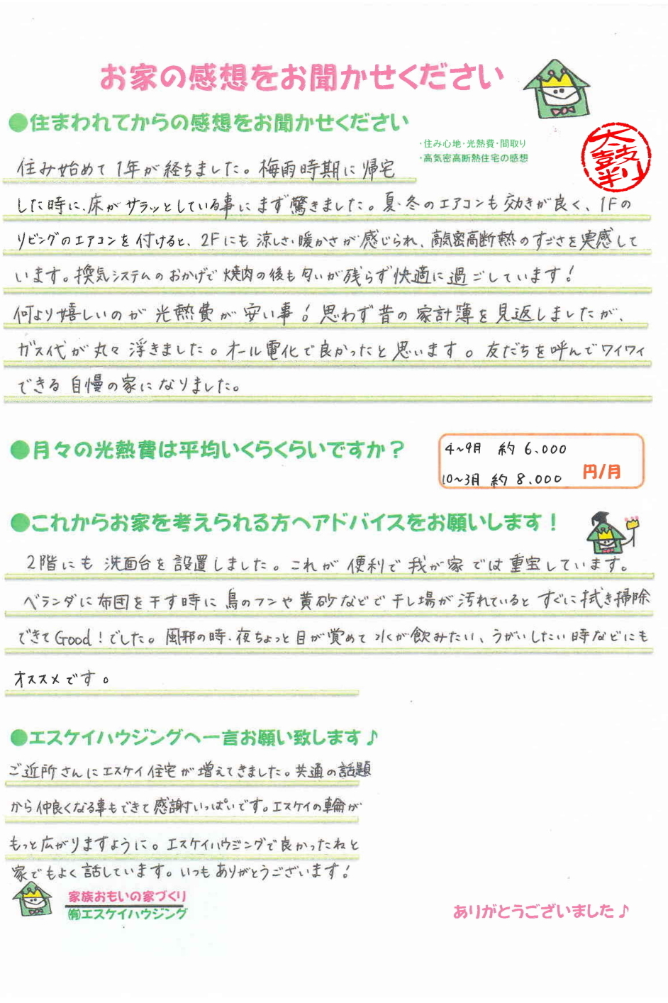 田辺市 Y様より